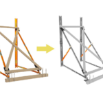 Raker Midpoint Brace Kit
