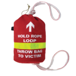 Bolsa para rescate acuático con cuerda naranja (75 pies)