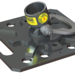 Hinged Base 12" con anclaje