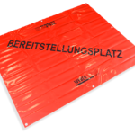 LONA 'ZONA DE MATERIAL'