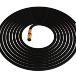 Manguera de aire Negra con Acoples