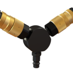 Bifurcación de Aire "Y" con 2 coplas y 1 niple