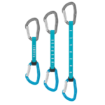 Cinta Express robusta para escalada en pared DJINN AXESS, turquesa