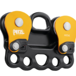 Polea de desplazamiento para rescate con tirolina REEVE Amarilla