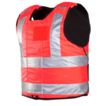 CHALECO ANTI-BALAS HELIOS ROJO HiViz de SIOEN
