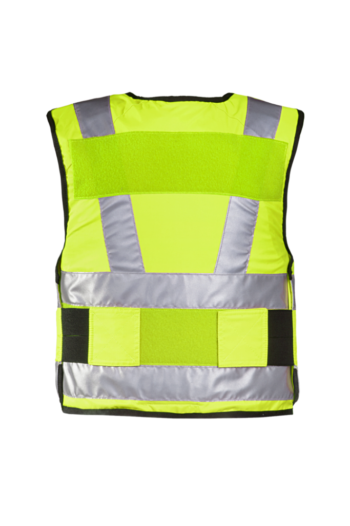 Chaleco Anti Balas Helios Amarillo Hiviz De Sioen Rmh